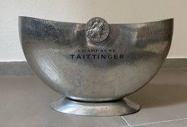 Seau à Champagne Ancien Taittinger - Argenté, Métal/plastique, Hauteur 21 Cm