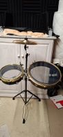 Percussionsset Tama Metalworks 10 u.14 " mit Stand u.Cymbal