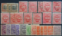Brasilien Lot mit alten Werten BoB Porto Varig