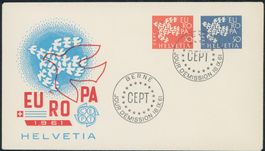 1961 - Europa - Ersttagsbrief FDC ET