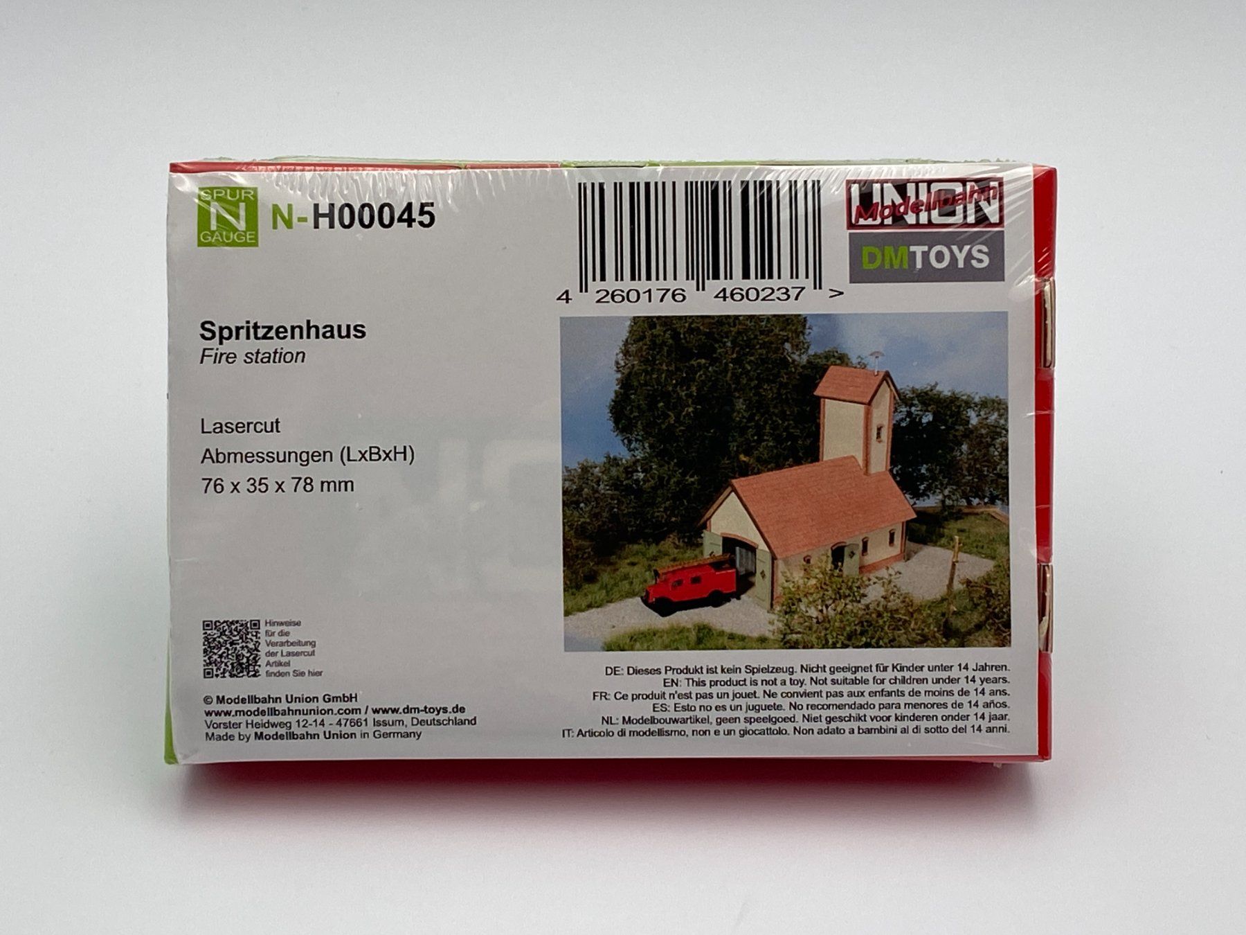 Modellini di ferrovie: Modellbahn Union N-H00045 Spritzenhaus – Nuovo e nell'imballaggio originale da Neukirch an der Thur venduto da MoBa-Artikel 1