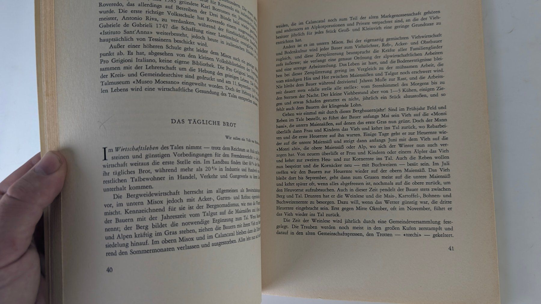 Libri: Schweizer Heimatbücher: Das Misox – Usato da Zürich venduto da axolottchen 6