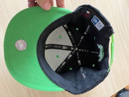 Casquette NY verte Doryan