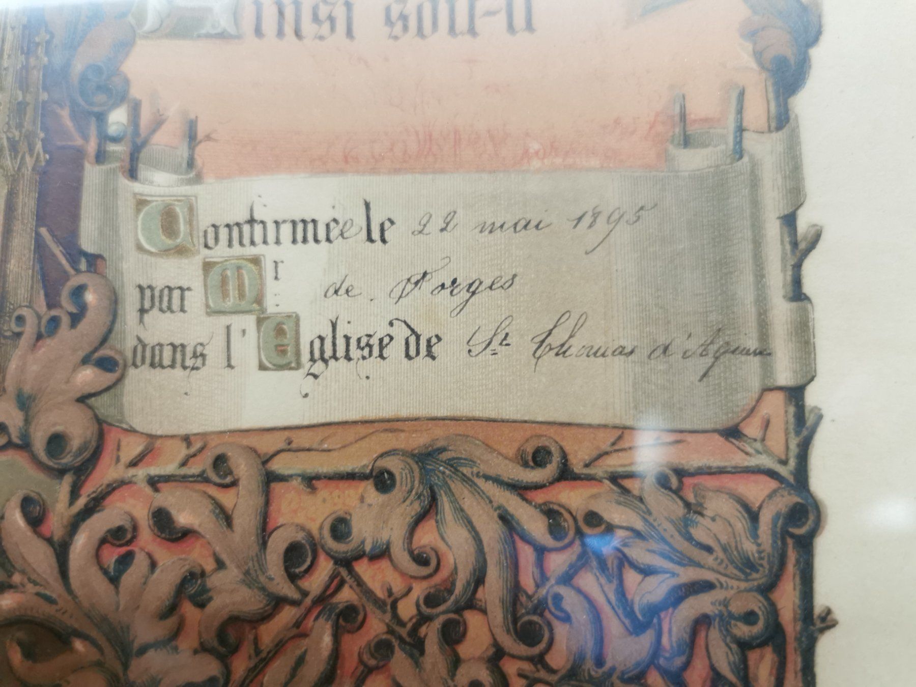 Grafiken & Lithographien: ARCHIVES DE LQ FAMILLE DATÉ 1895 – Gebraucht aus Genève von Qanil77 7