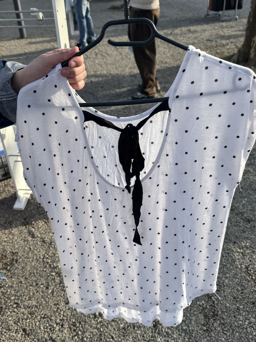 H&M Camicette: Sommerliches Punktemuster Top, Grösse S – Nuovo (secondo la descrizione) da Güttingen venduto da Nkskn 1