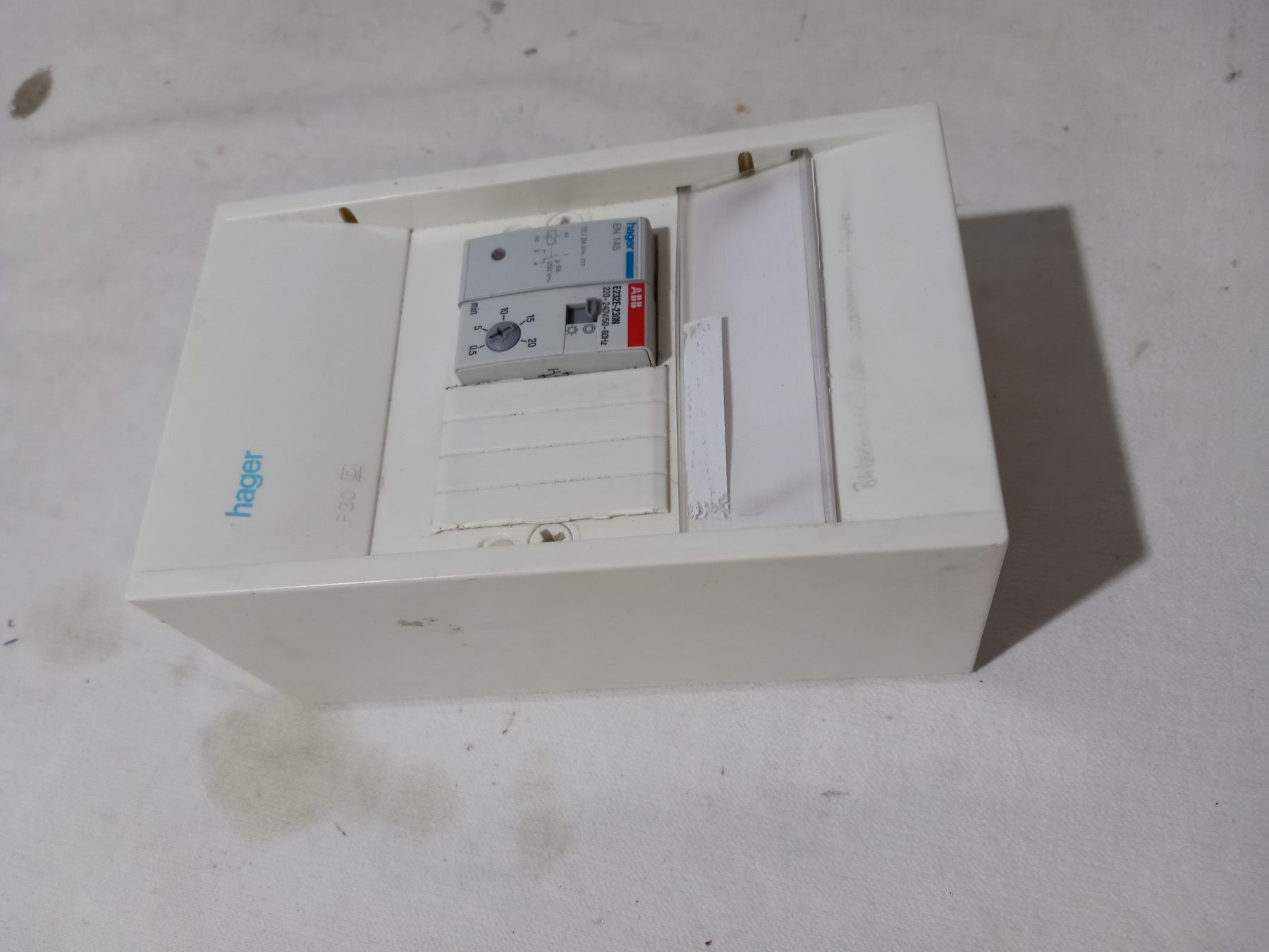 Hager Stromzufuhr: Stromkasten mit Hager Schutzschalter EN 145 + ABB – Gebraucht aus Rheinau von profitronic.shop 1
