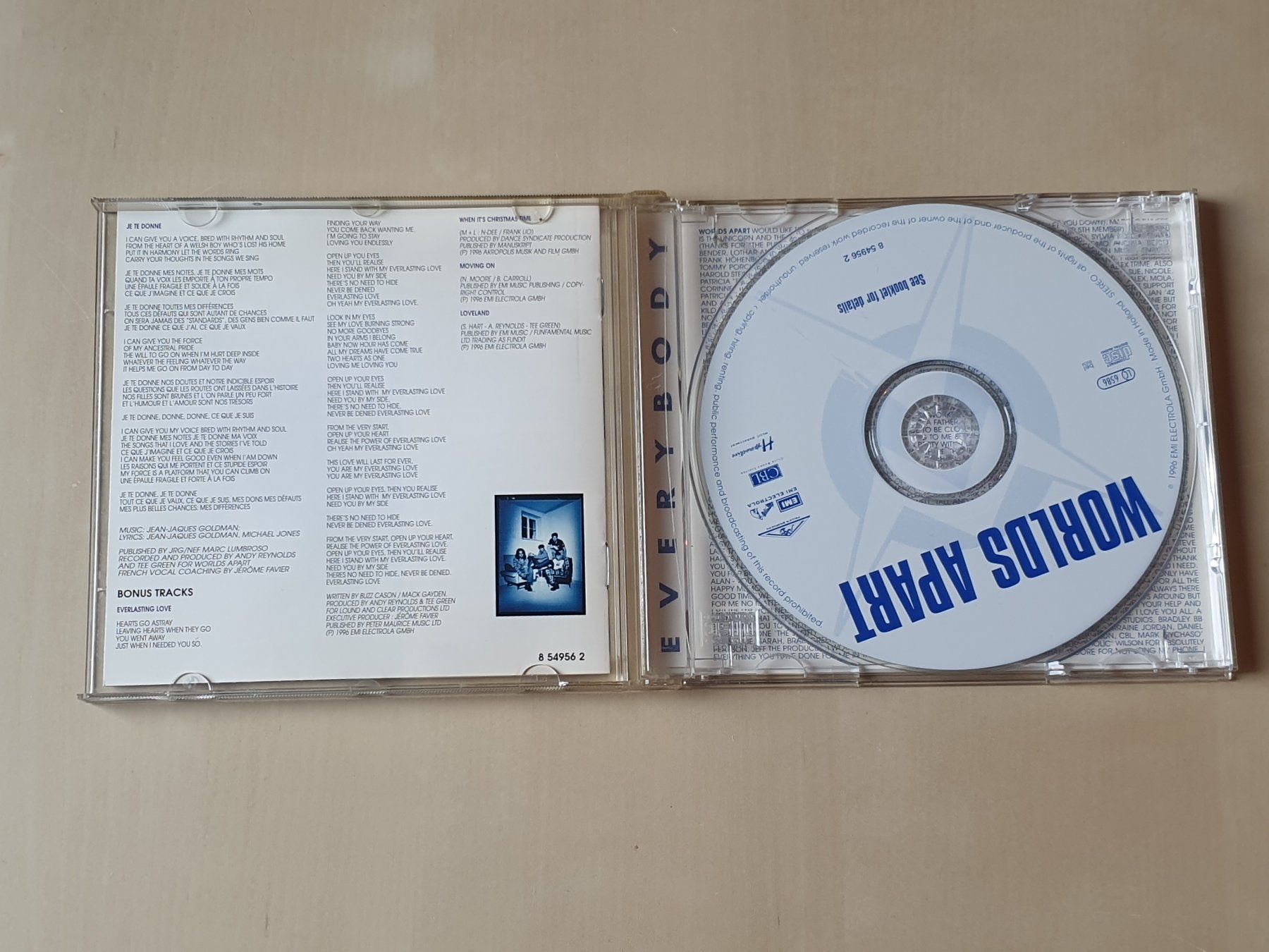 CDs: Worlds Apart Everybody – D'occasion à Stansstad par collectorsshop 2