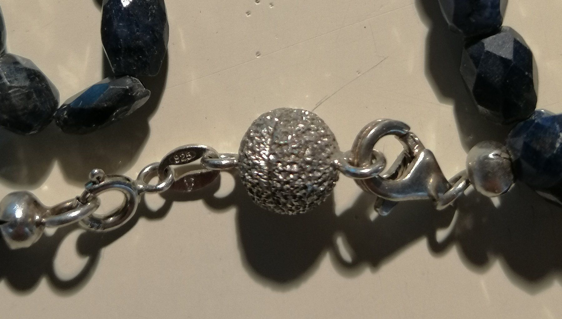 Ketten: Halskette Iolith / Vulkanit, Sterling Silber, Länge 50 cm – Gebraucht aus Oberriet SG von Atir47 8