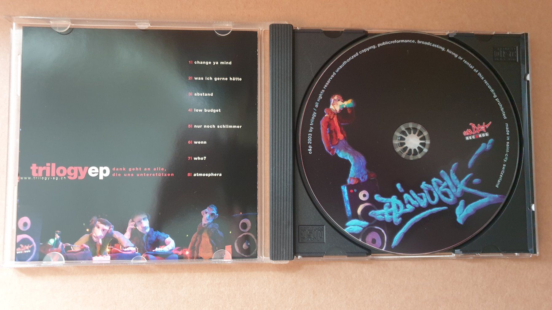 CD: Triology – EP – Usato da St.Gallen venduto da jalamusic 2