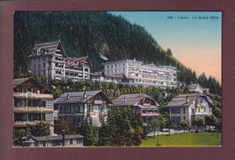 LEYSIN - Grand Hôtel - Dos "raté"