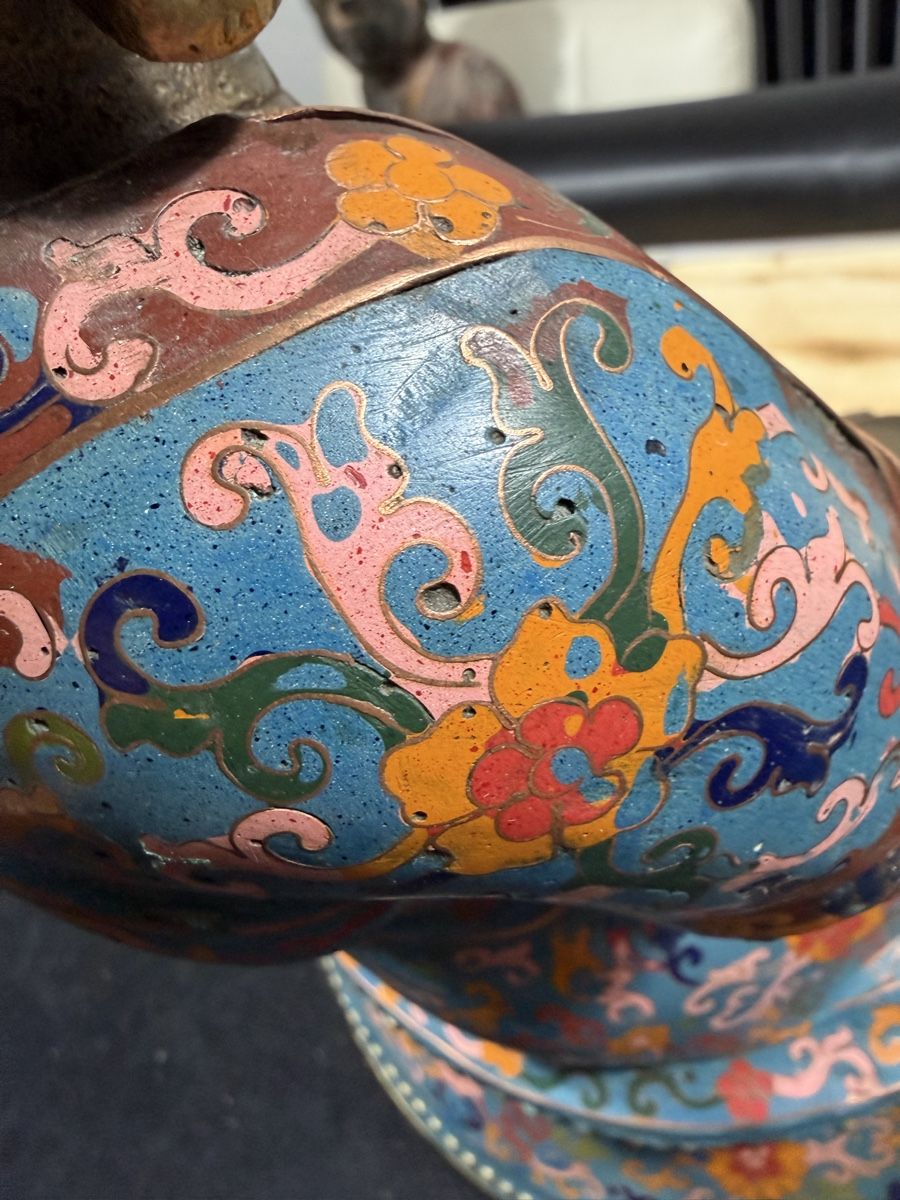 Skulpturen & Statuen: Buddha Bronze Cloisonné Tibet – Gebraucht aus Wettingen von NickInc 4