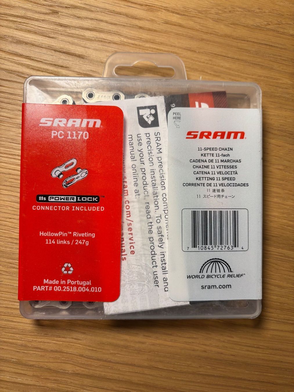Sram Pezzi di ricambio: SRAM PC 1170 11 speed chain – Nuovo e nell'imballaggio originale da Villars-sur-Glâne venduto da Swim_bike_run 1