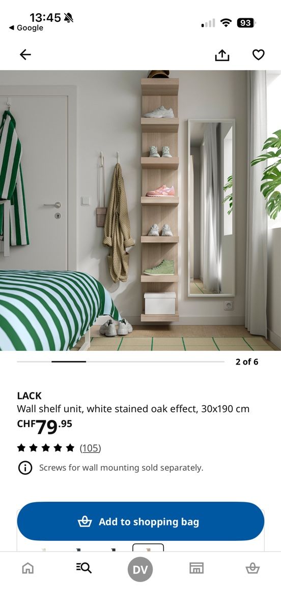 Scaffali: IKEA LACH wall shelf – Nuovo (secondo la descrizione) da Zürich venduto da din_gxw8 3