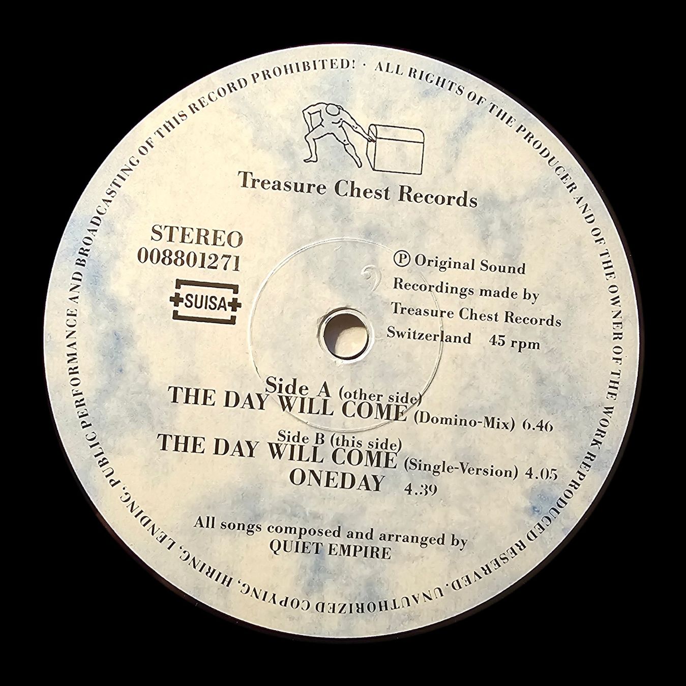 Dischi in vinile: Quiet Empire – The Day Will Come – Usato da Wahlen b. Laufen venduto da Cg10 2