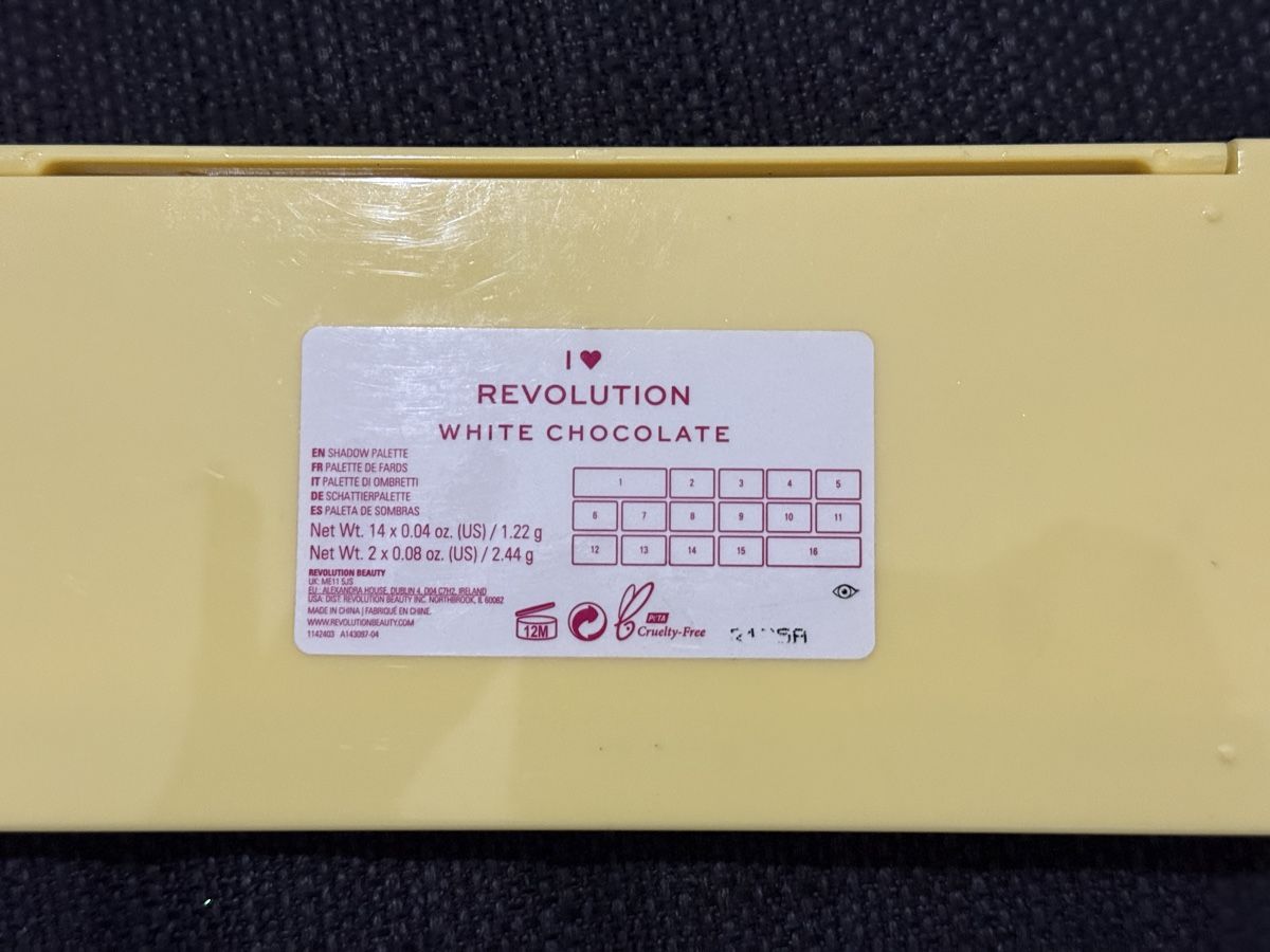 Make-up: Palette White Chocolate - I heart Revolution – Usato da Chavannes-près-Renens venduto da elobrgs 2