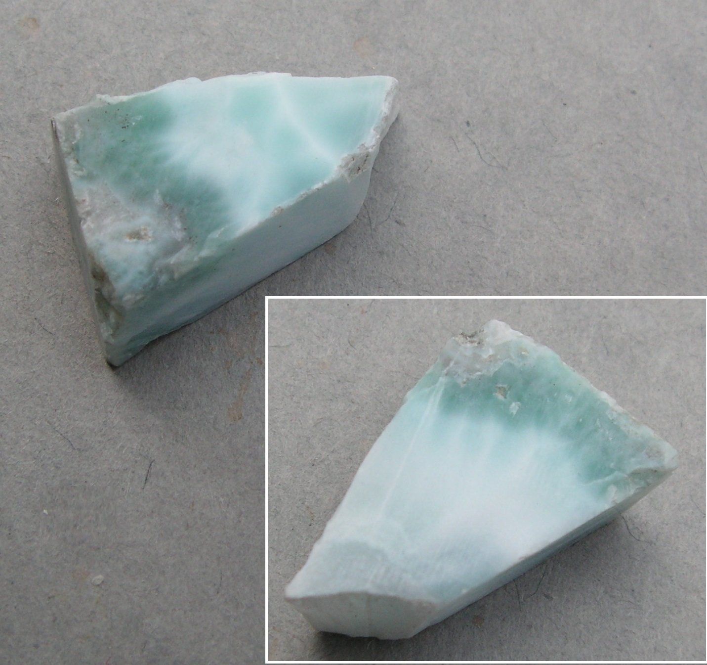 Mineralien & Heilsteine: ♥ LARIMAR - ATLANTIS STEIN - SCHEIBE ♥ – Neu (gemäss Beschreibung) aus Derendingen von Editka 7