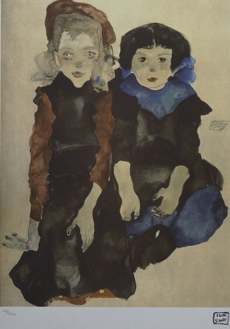 Poster & Bilder: EGON SCHIELE     HANDNUMMERIERT DRUCKSIGNIERT – Gebraucht aus Gersau von grafik-kunst 1