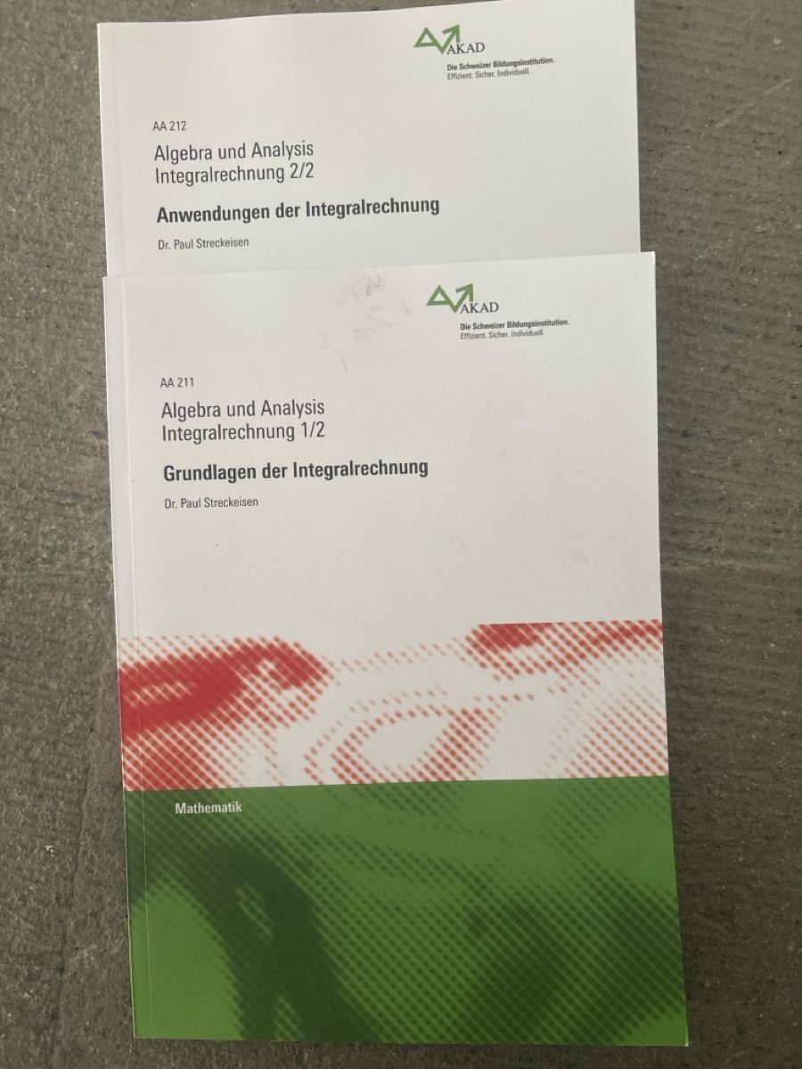Livres: Algebra und Analysis: Integralrechnung AKAD – Neuf (Voir description) à Zürich par Astroglia