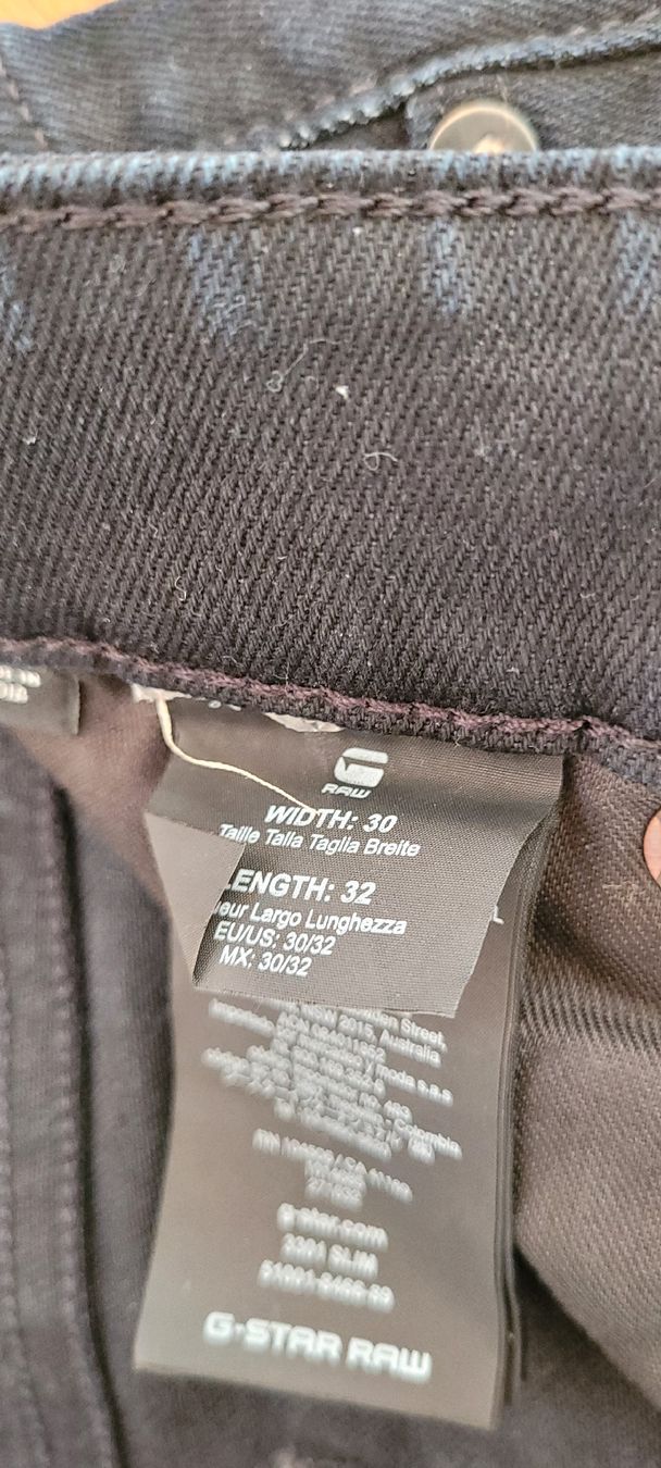 G-Star Jeans: G-Star RAW Jeans, Gr.30 32, dunkelblau – Nuovo (secondo la descrizione) da St. Gallenkappel venduto da mytimes 3
