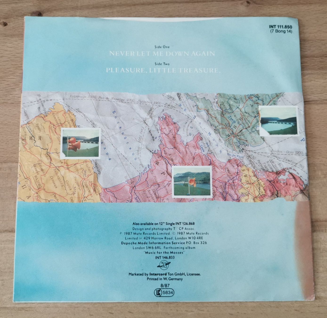 Dischi in vinile: DEPECHE MODE: Never let me down again 7" Red Vinyl – Usato da Münchwilen TG venduto da Swb 1