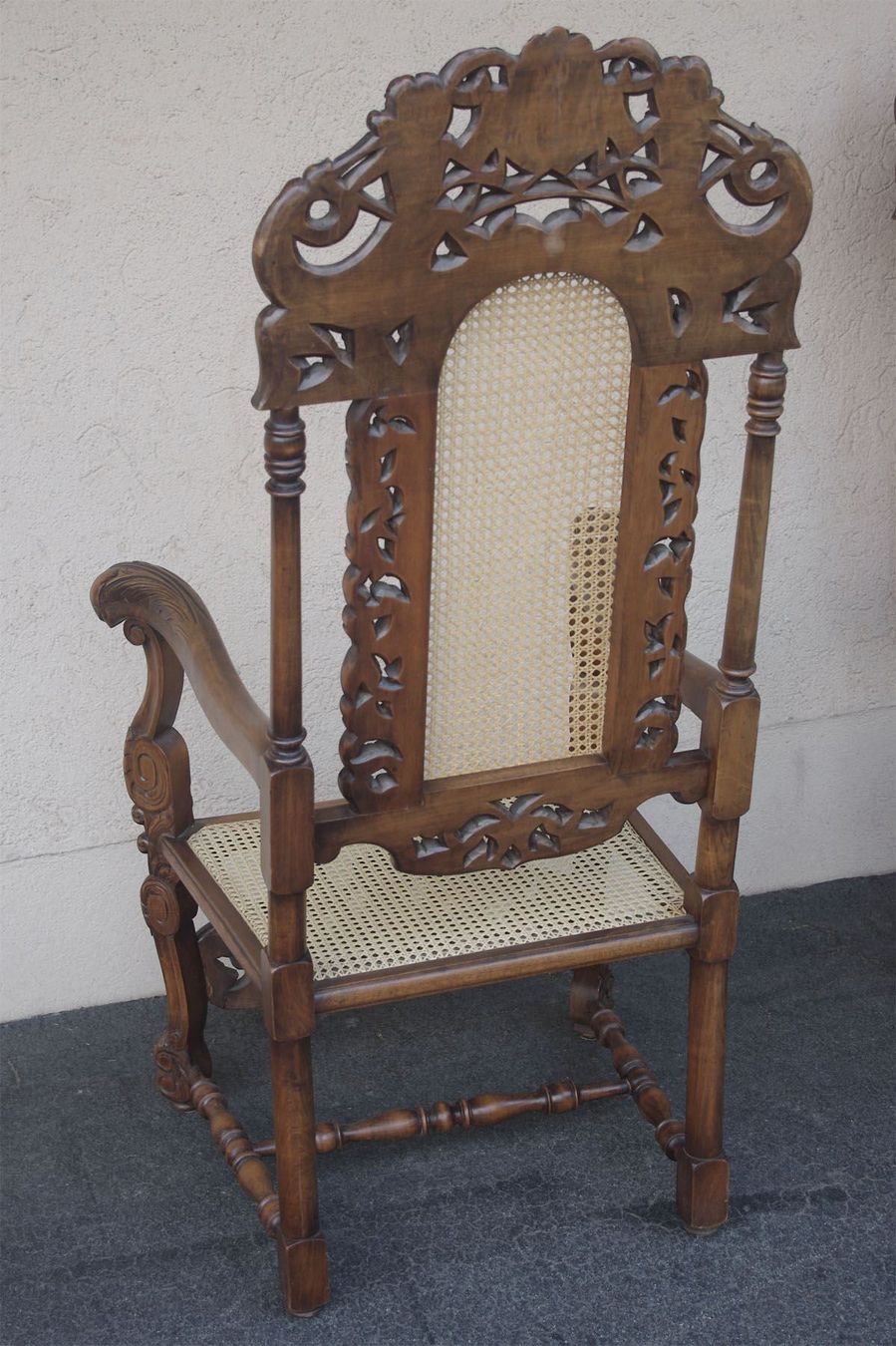Poltrone: Paar Neo-Renaissance Thronsessel – Usato da Meggen venduto da Trouvaillen 6