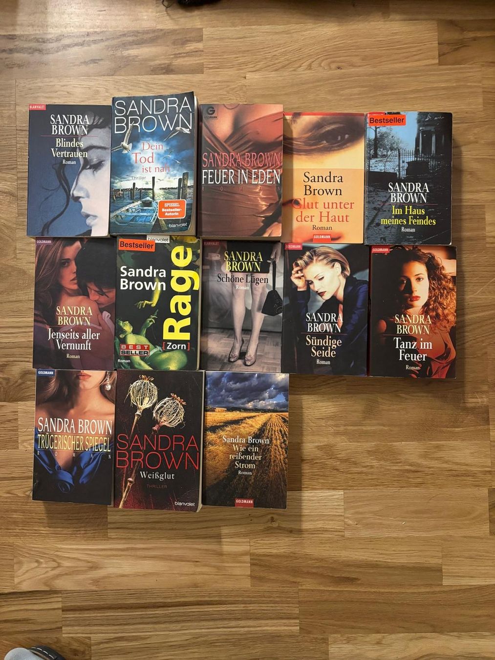 Libri: Brown Sandra - div. Titel / Romane &Thriller – Usato da Schaffhausen venduto da flohmarktbuecherlaus