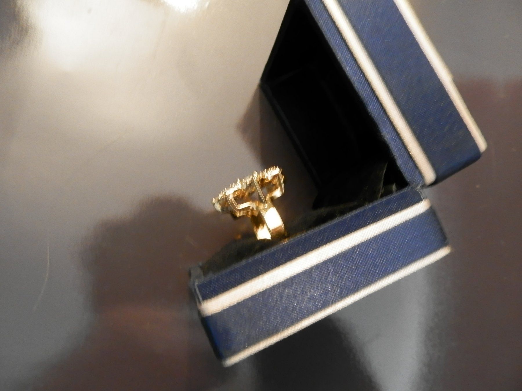 Anelli: Bague Diamant Moissanite couleur bleu – Nuovo (secondo la descrizione) da Gals venduto da Vivelesencheres 1