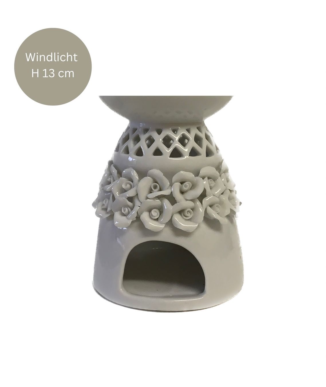Portacandele: Rosen Windlicht Handmade – Usato da Basel venduto da Budas