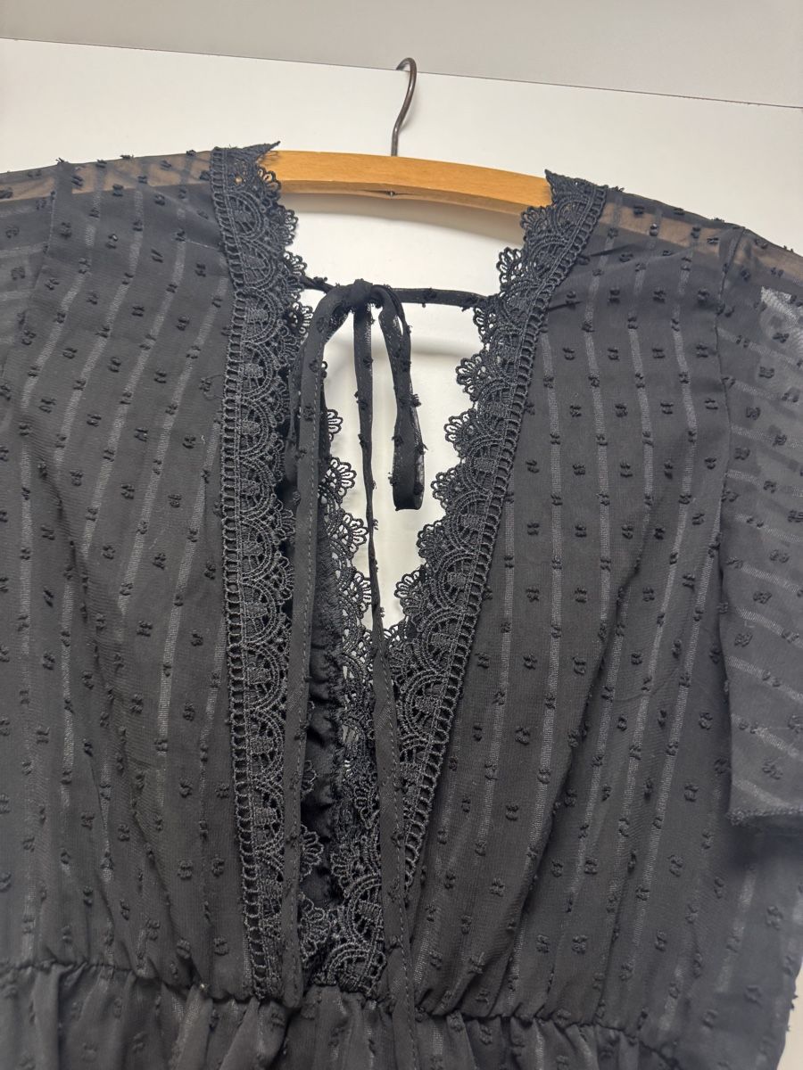 Vestiti: Sommerliches, leichtes, schwarzes Kleid – Nuovo (secondo la descrizione) da Lachen SZ venduto da nathiisch 1