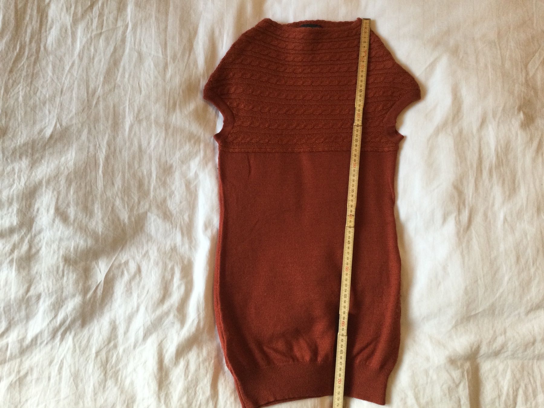 Mango Maglioni & Felpe: Langes kurzarm Pullover rostfarbig – Usato da Zürich venduto da Janakpur 3