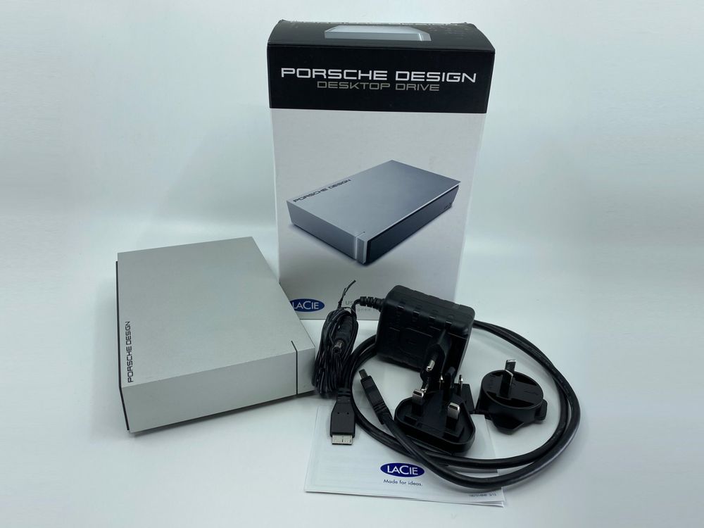 Lacie Dischi rigidi: LaCie Porsche Design Desktop Drive 8 TB - P9233 USB3 – Usato da Langwiesen venduto da Restposten-24