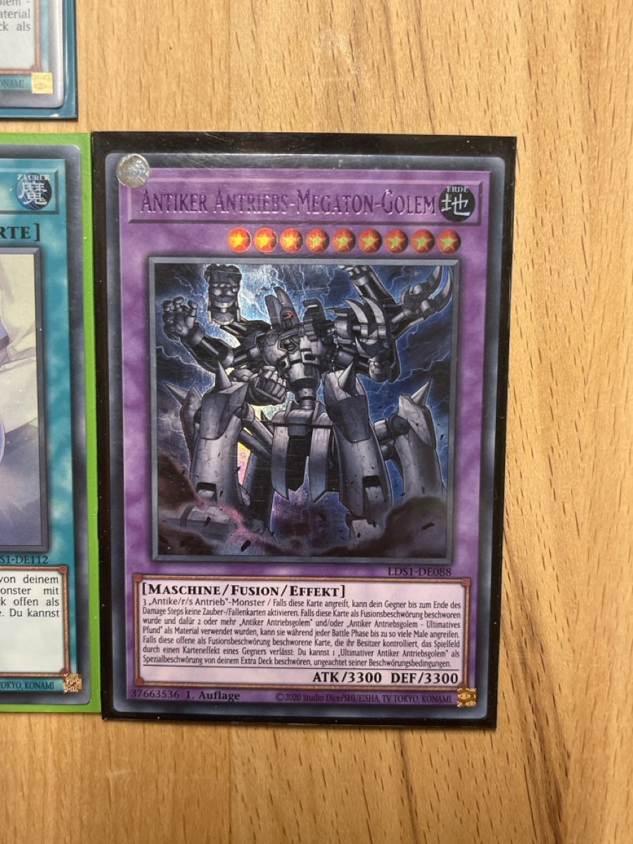 Yugioh Carte collezionabili: Yugioh Paket LDS1 1.Auflage – Usato da Speicherschwendi venduto da YugisKartenKammer 2