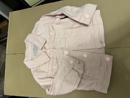 Jeansjacke rosa Grösse 80