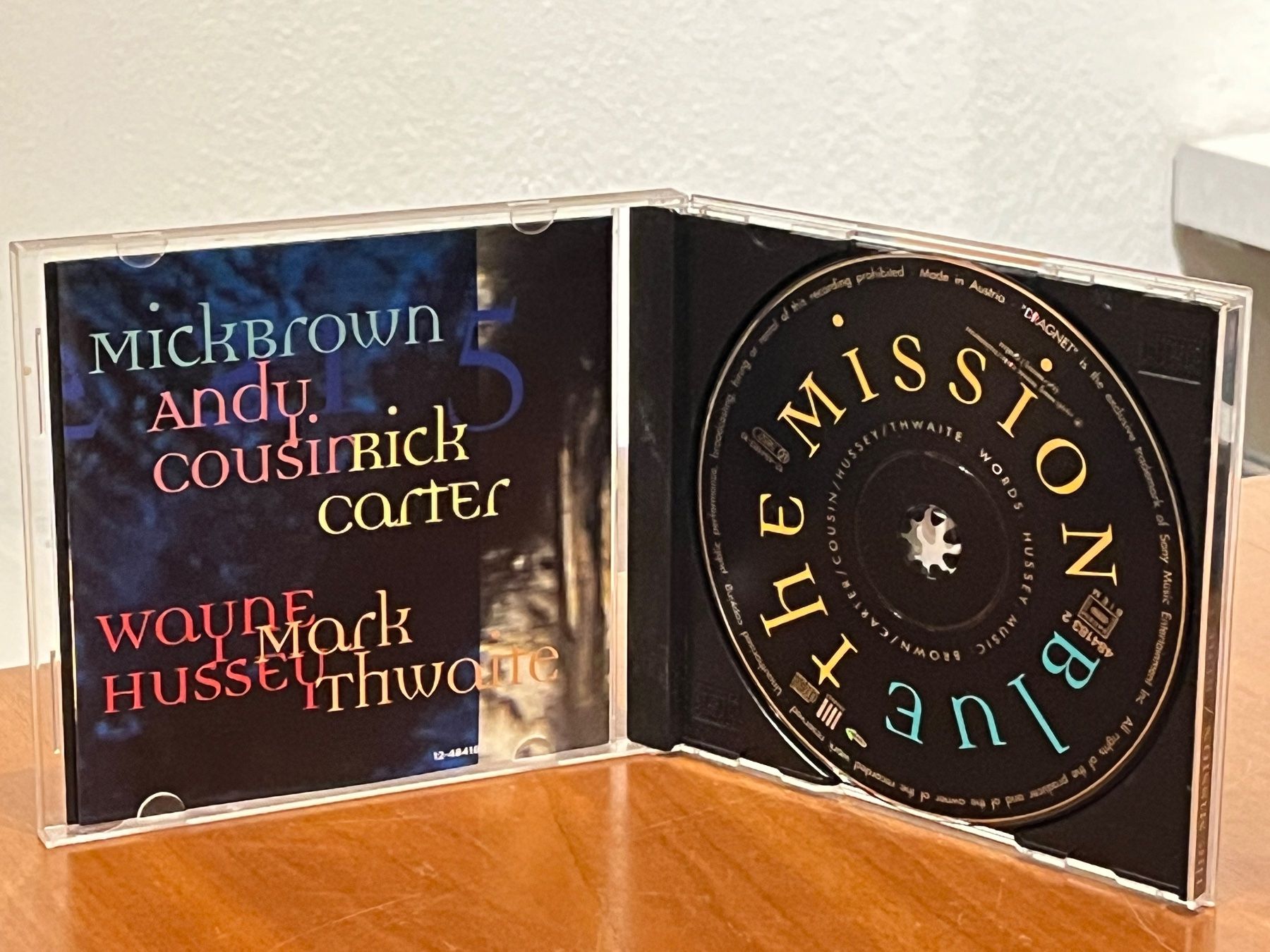 CD: The Mission - Blue - Promo-Version - HJ32A – Usato da Küsnacht ZH venduto da Jazztilldawn 2