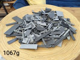 Lego Steine, Grau, 1067g