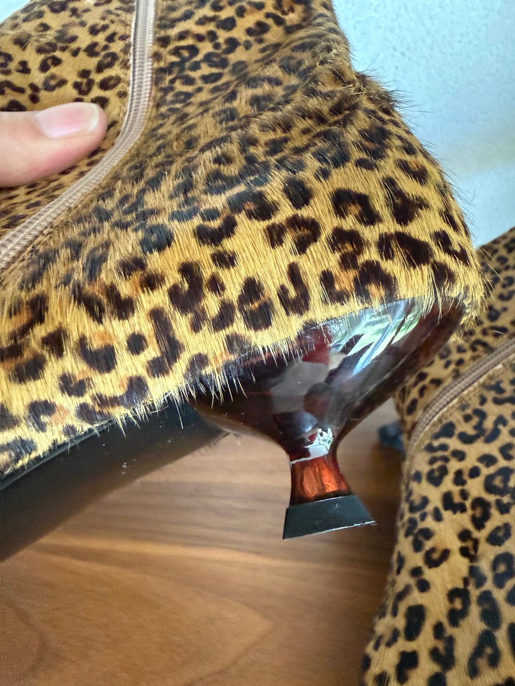 Scarpe da donna: Leoparden Stiefeletten Grösse 41 – Usato da Kirchdorf AG venduto da coco123 4