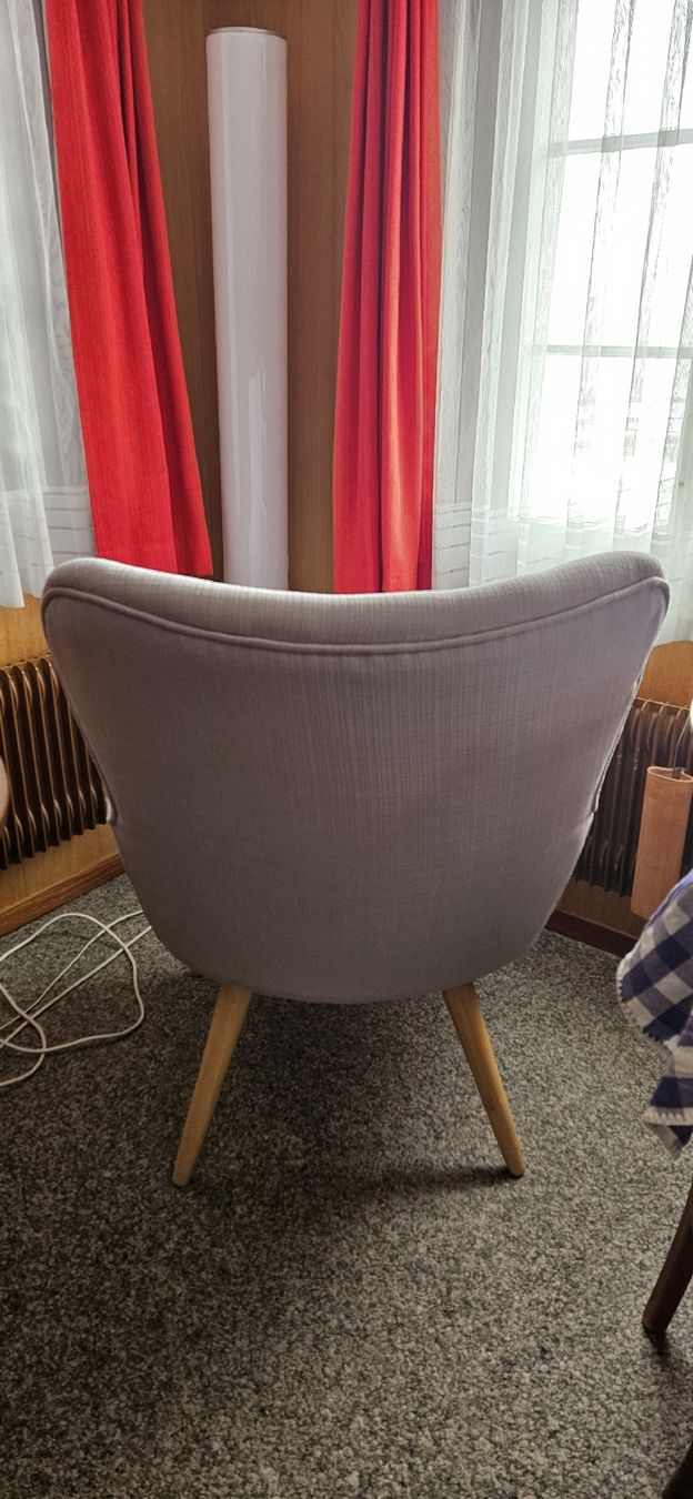 Poltrone: Sessel Stoff hellgrau – Usato da Baden venduto da Boomer76 2