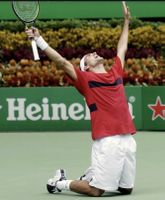 Tennisgeschichte Roger Federer Nike Shirt Grösse M