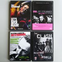 The Clash / Joe Strummer – 4 DVDs