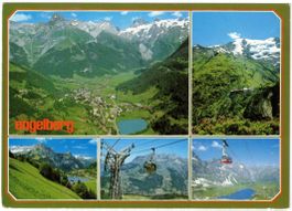 Engelberg - 5 Bild AK