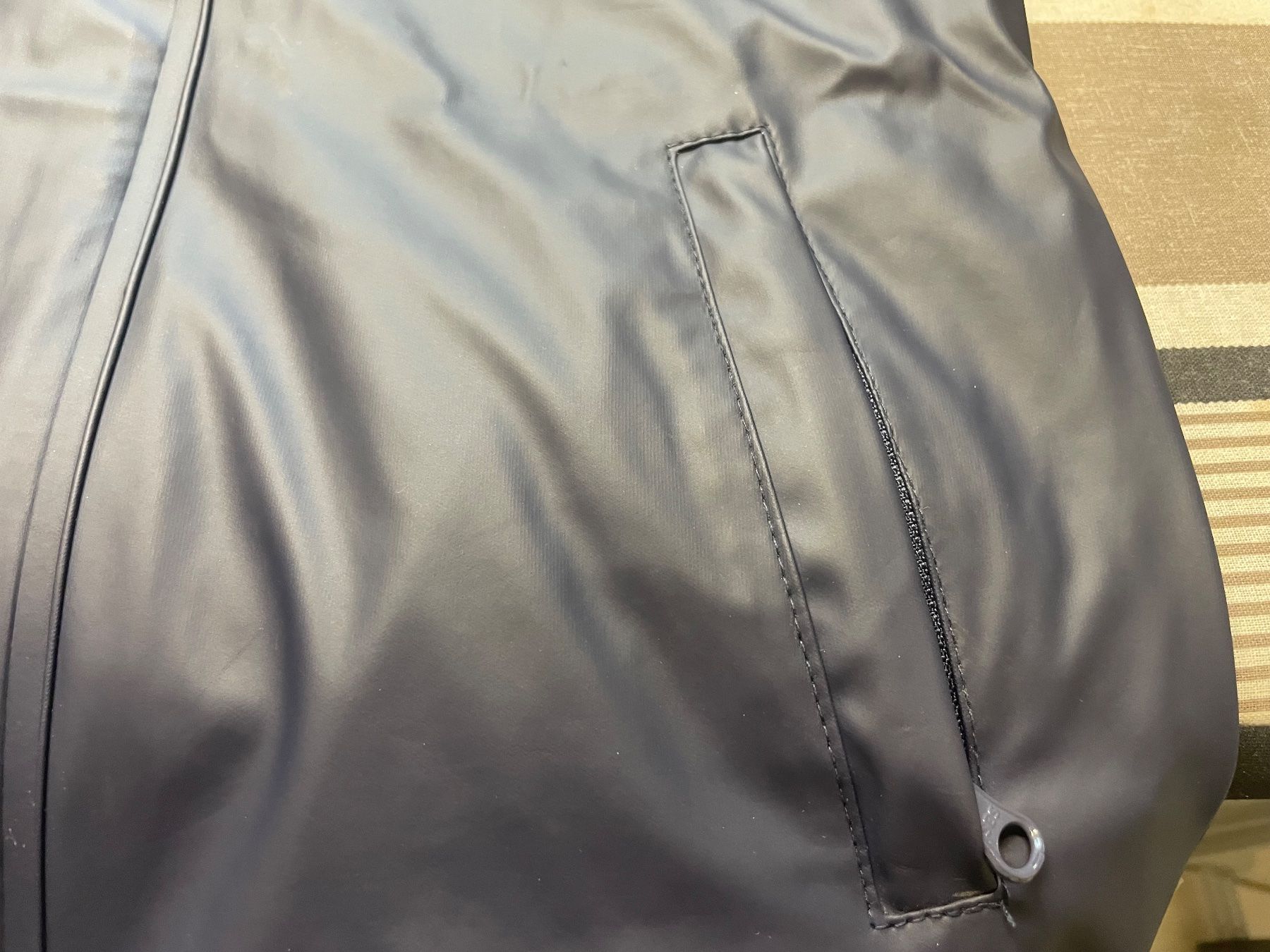 Giacche & Cappotti: Regenjacke +Hose122/128 blau waterproof – Usato da Pfeffingen venduto da Purzzeli 6