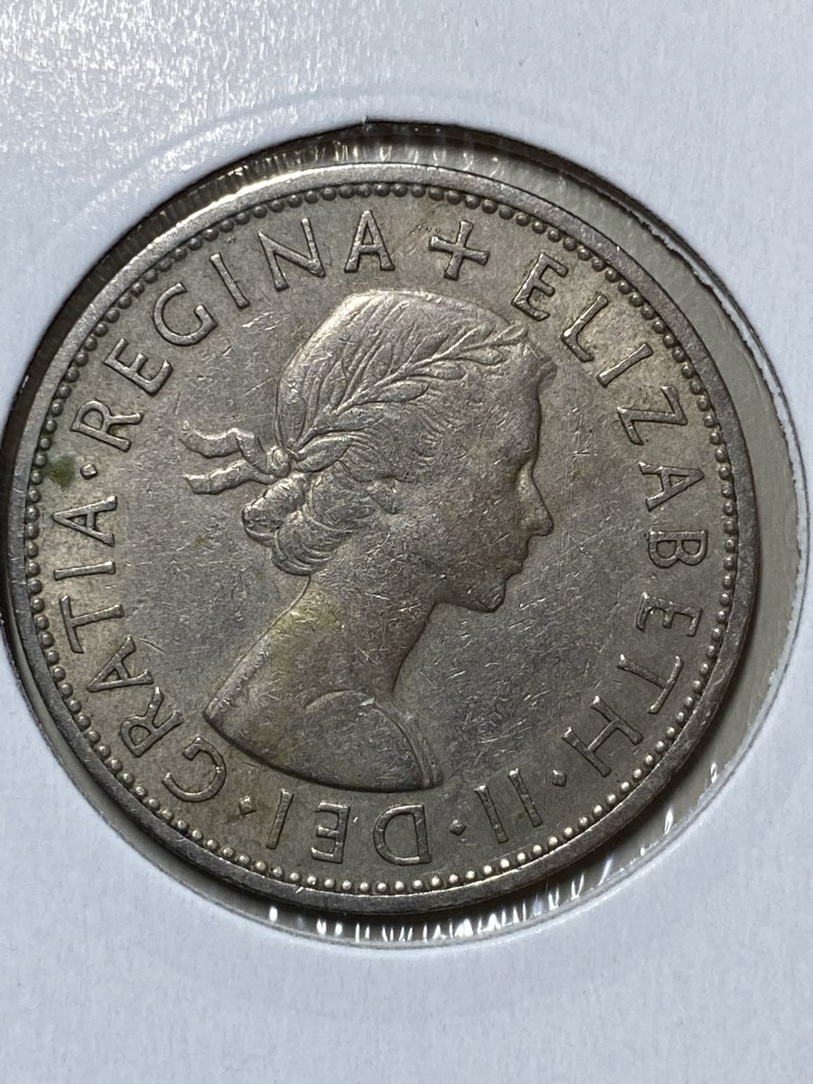 Tutti le monete: GB - 1/2 couronne - 1961 – Usato da Payerne venduto da Mike1682 1