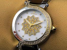 NEU! Optima Diamantuhr,183St/1.02ct,Gold,2J.Gar, Zertifikat