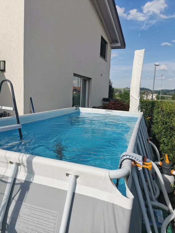 Piscine Intex 4x2m avec filtre à sable Flowclear 1
