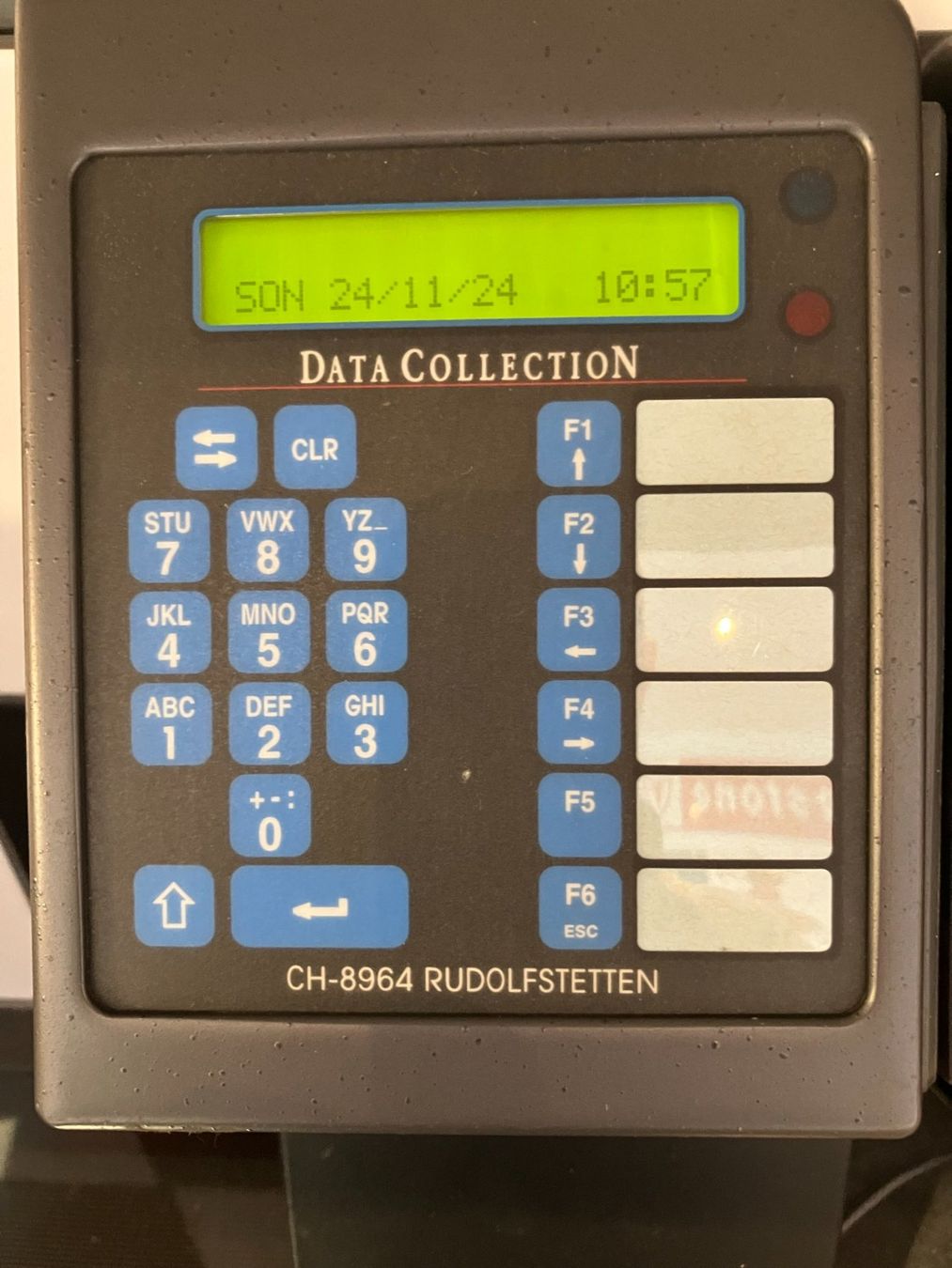 Sistema di controllo: Stempeluhr von Data Collection mit Schlüssel – Usato da Neunkirch venduto da autoscooter57