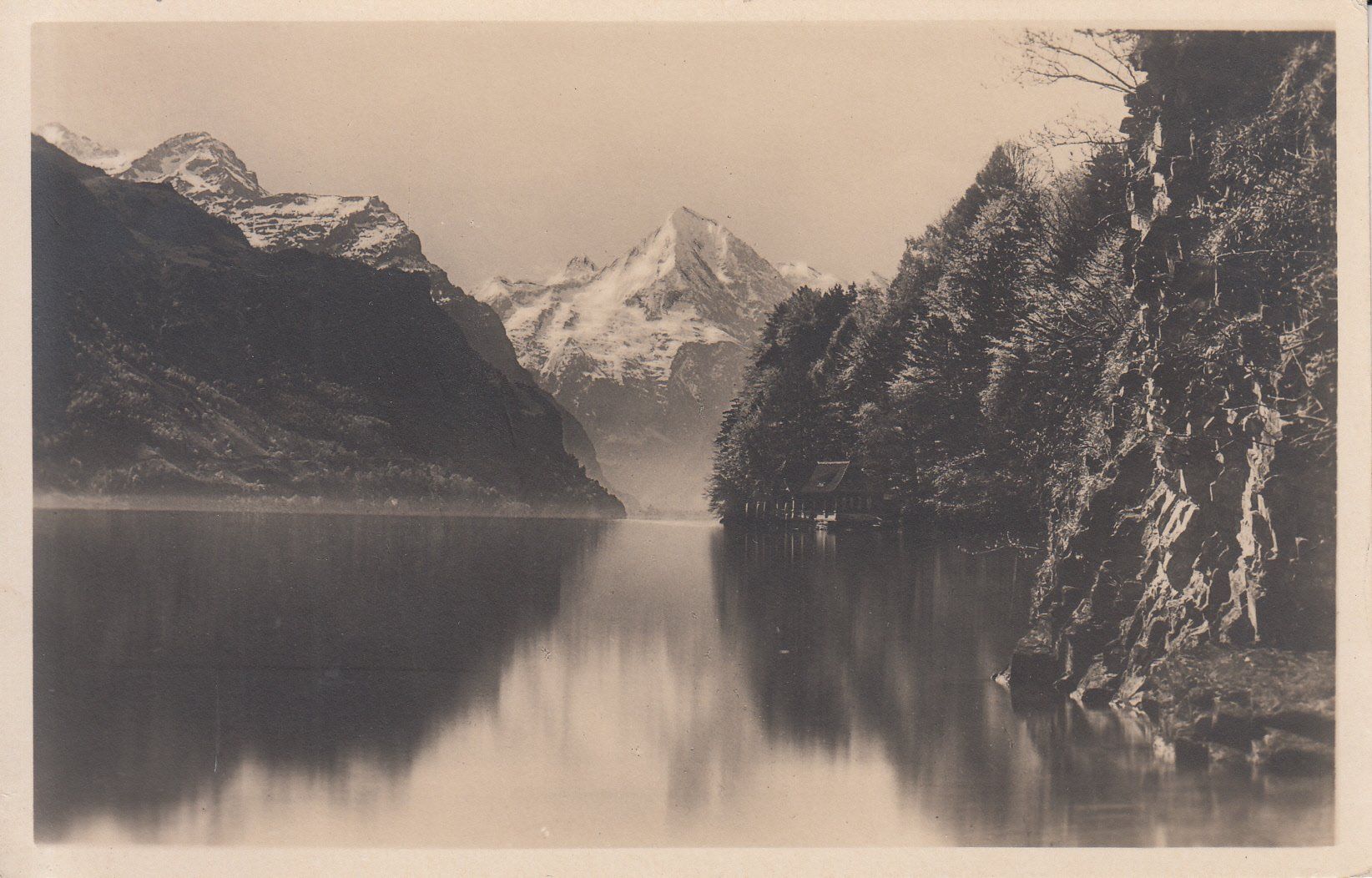 Cartoline postali: Bristenstock 1926 – Usato da Bürglen TG venduto da StampGraf