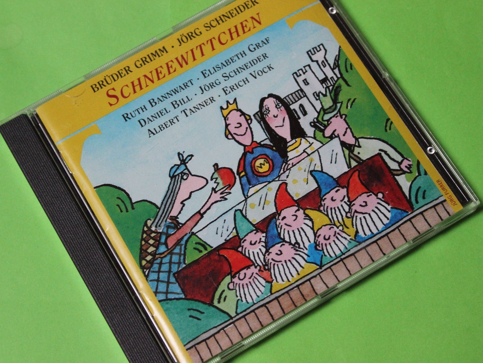 Audiolibri: Schneewittchen (Jörg Schneider, Kasperli) CD TUDOR – Usato da Tübach venduto da JamesStone