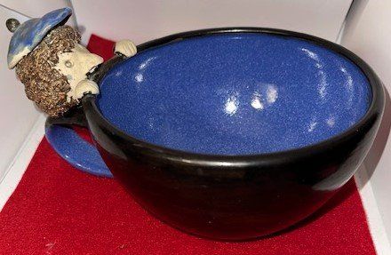 Tazze: Schale /Tasse mit Kopf Keramik – Nuovo (secondo la descrizione) da Lutzenberg venduto da Pinschi01 2
