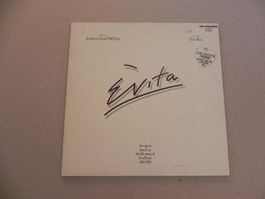 Doppel LP Musical Evita 1976 Music by Andrew Lloyd Webber
