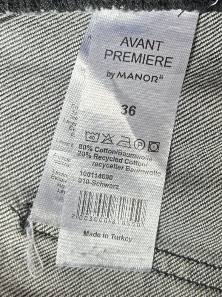 Manor Jeans: Jean baggy gris – Gebraucht aus Soyhières von Maponos 3
